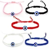Bracelets turcs simples mauvais œil pour hommes et femmes, 1 pièce, corde mexicaine tissée, bijoux, accessoires tendance, cadeau