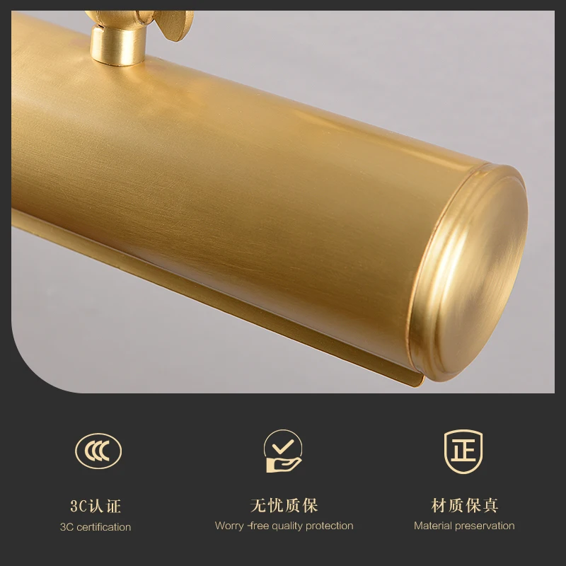 brass wall lamp eye protectionseries ，dresser wall lamp，French a living room corridor decoration light