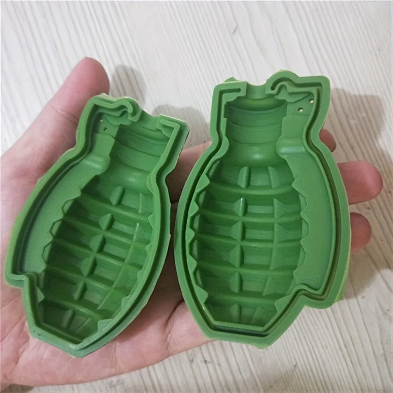 Silicone Grenade Ice Mold Creative Personality Summer Handmade Ice Cube, Multifunctional Mold, Can Be Used For Ice Making