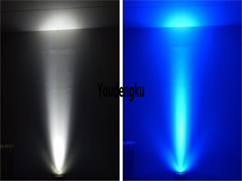 4 pieces 18x 18W 6-in-1 RGBWA UV LED Par Fixture Silent Operating LED Par with M