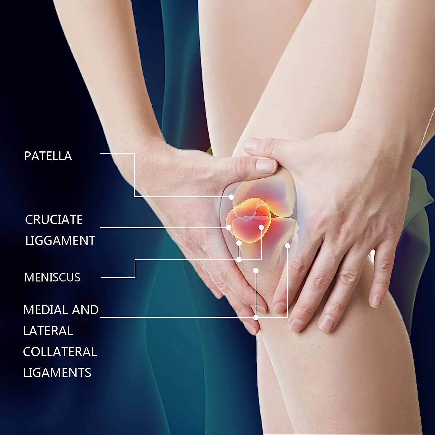 Adjustable Wide Patella Knee Strap - Image 1