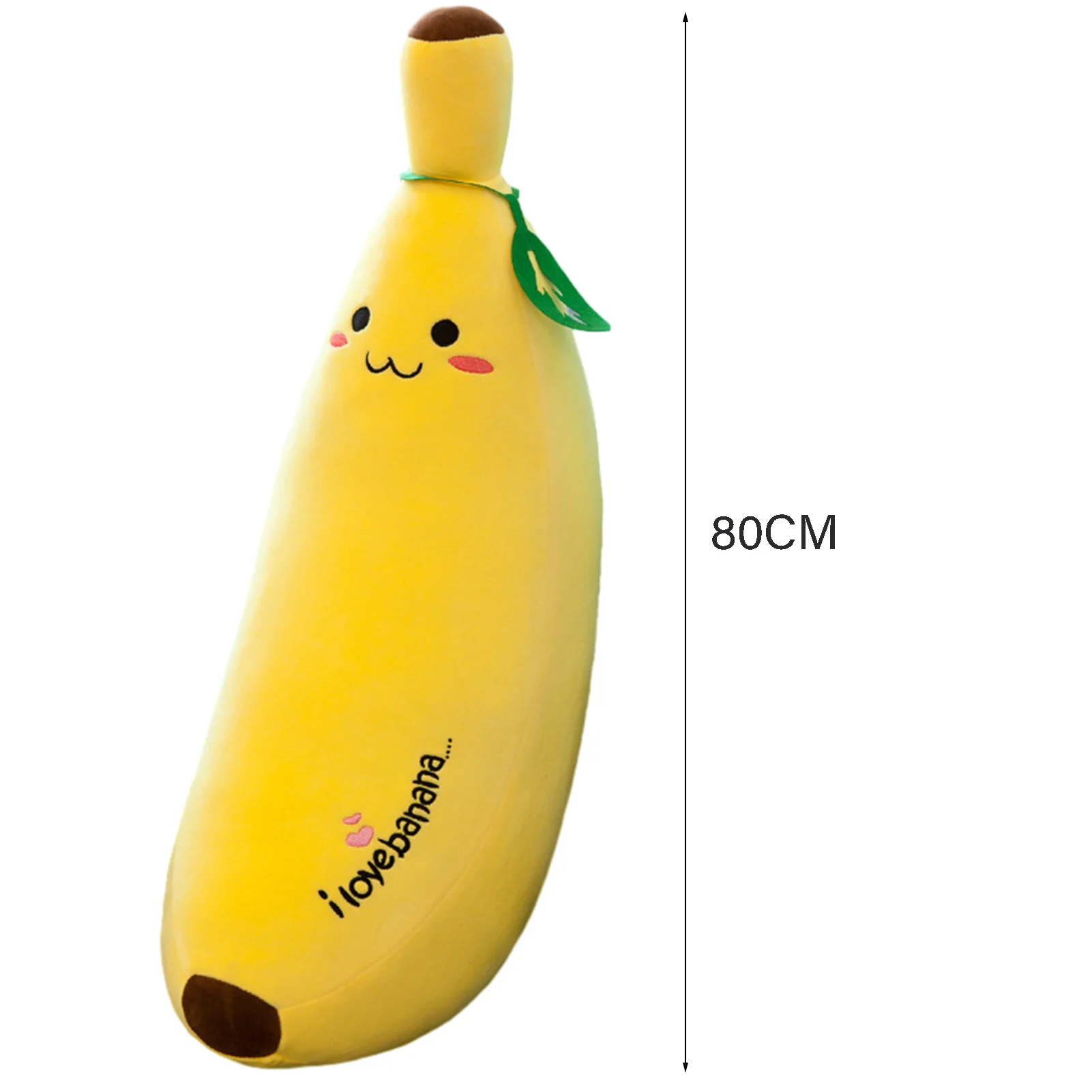 35/50/70/80cm Soft Plush Fruit Pillow Cute Banana Children's Sleeping Pillow For Home Creative Fruit Rag Doll Cushion Girls Gift 5