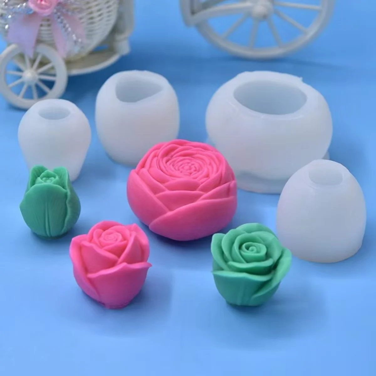Moule En Silicone Pour Bougie Résine 'Mother Earth' (Gaïa) - 10x7,1 Cm - Artisanat DIY, Décoration Maison