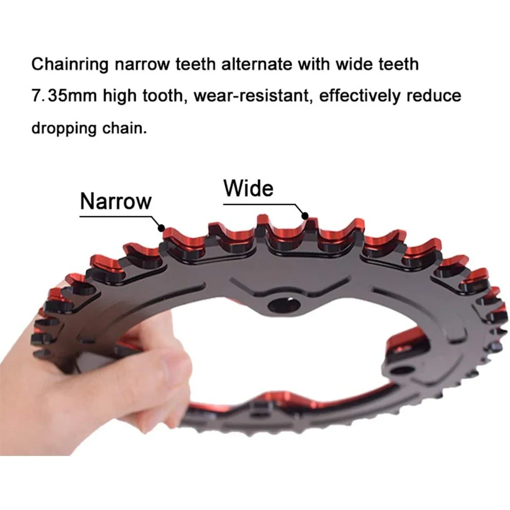 Bicycle Crankset Chainring 104BCD 32T 34T 36T 38T Teeth