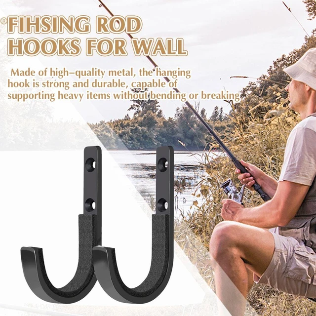 Fishing Rod Holders Vertical Pole Holder Wall Mount Modular For