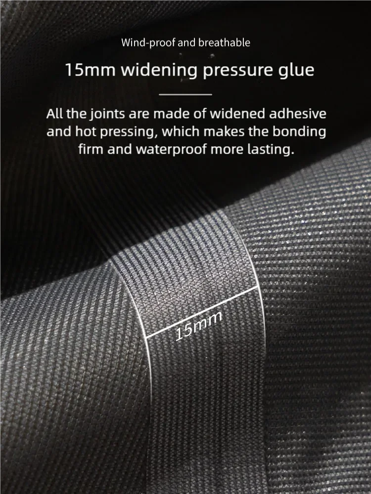 Grey customer outside spring Summer lightweight men's and women's waterproof breathable pressure rubber hooded  hiking  jacket 3