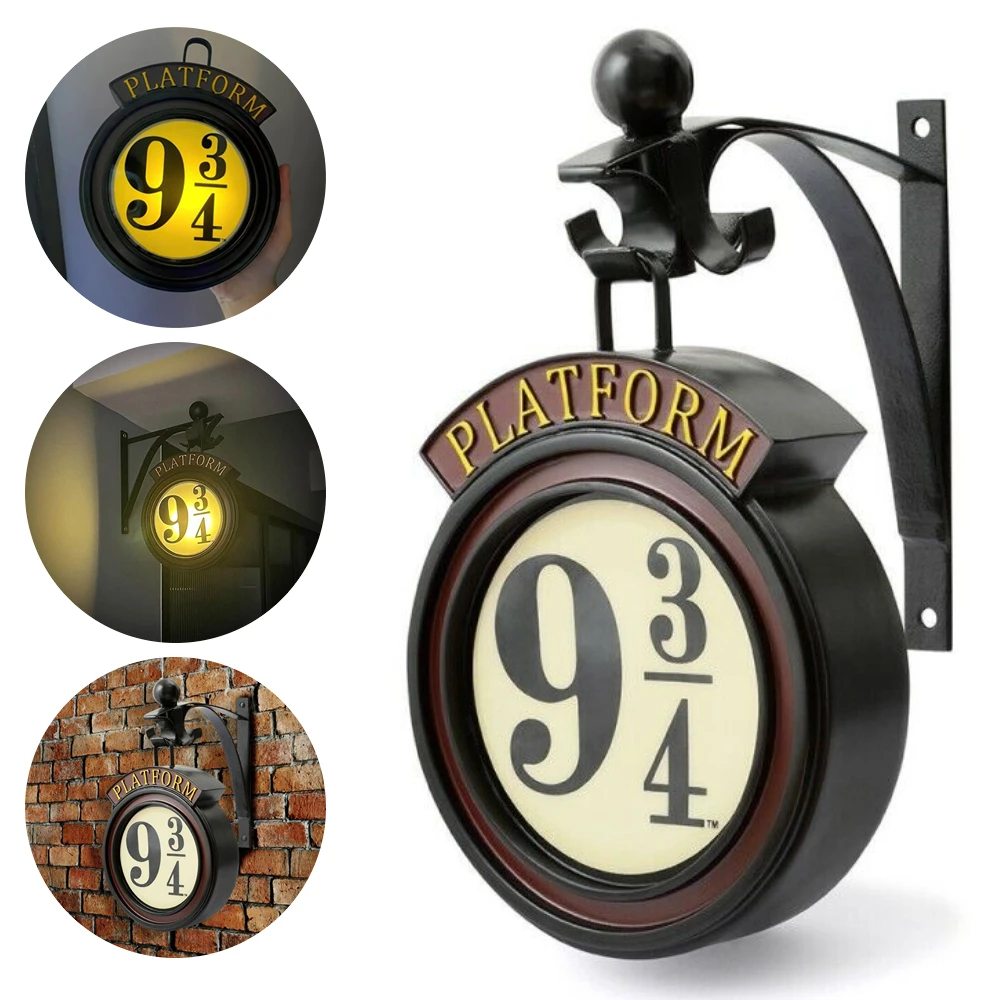 Lampade A Sospensione A Parete A Led Luce Notturna Magica Soggiorno Comodino Luce Notturna Retrò 3D Miniature Vintage Lampada Home Room Decor