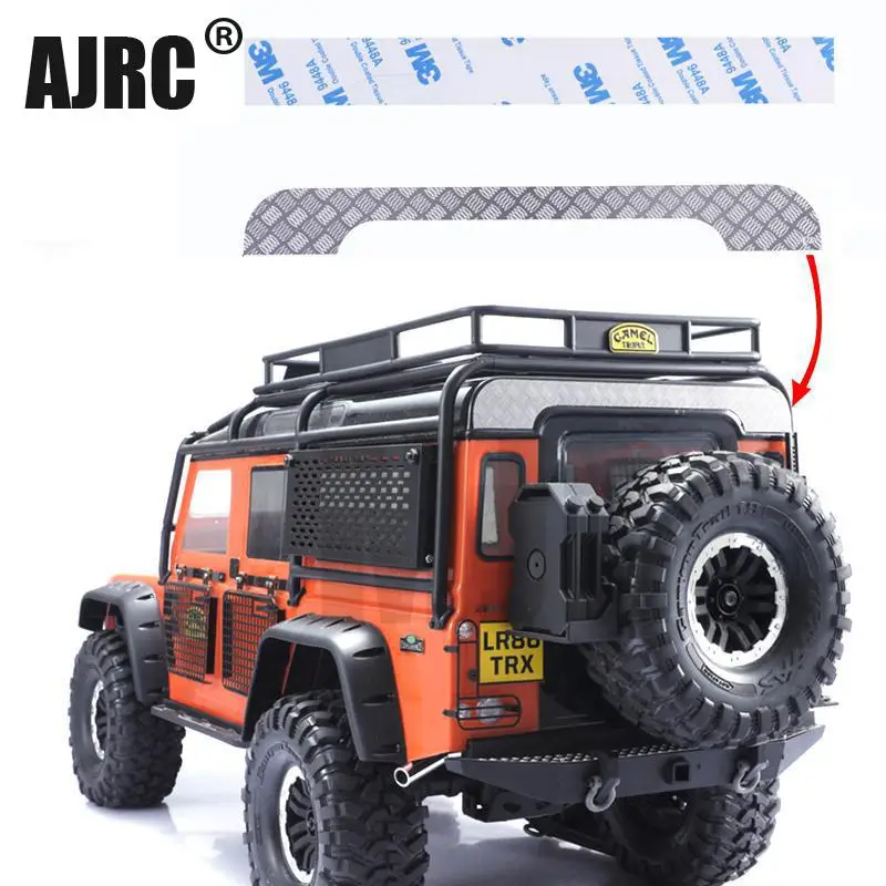 Per Trax Trx4 Trx-4 Defender D110 Simulazione Car Shell Bordo Decorativo Striscia Decorativa Riflettore Anti-Skateboard