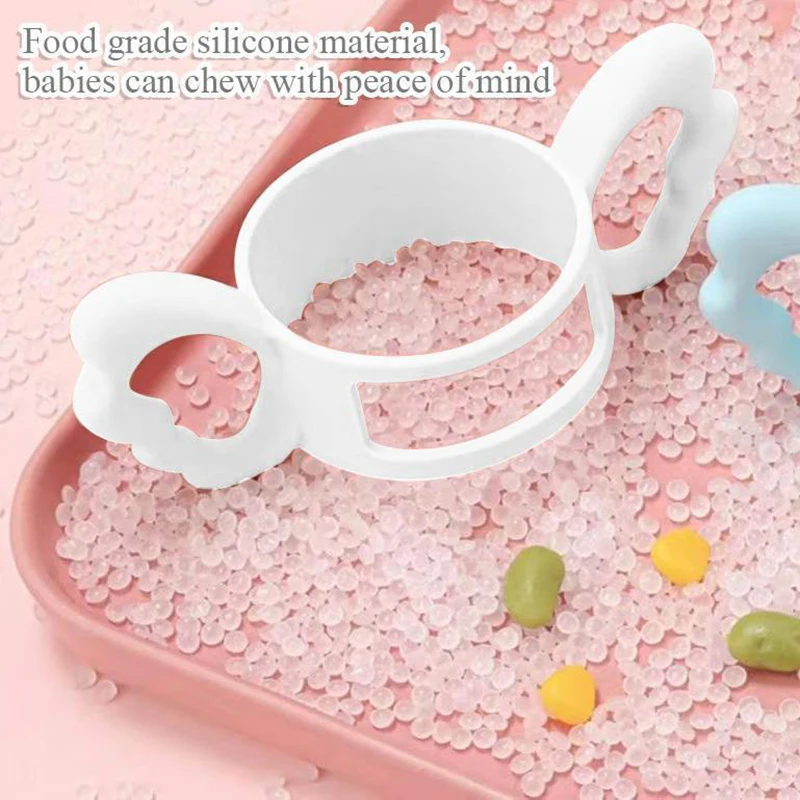 Compatible with Hegen bottle handle, ultra wide mouth square bottle handle, angel universal silicone handle