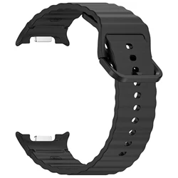 Premium Silicone Sport Strap for Galaxy Watch - Classic Edition (Black)