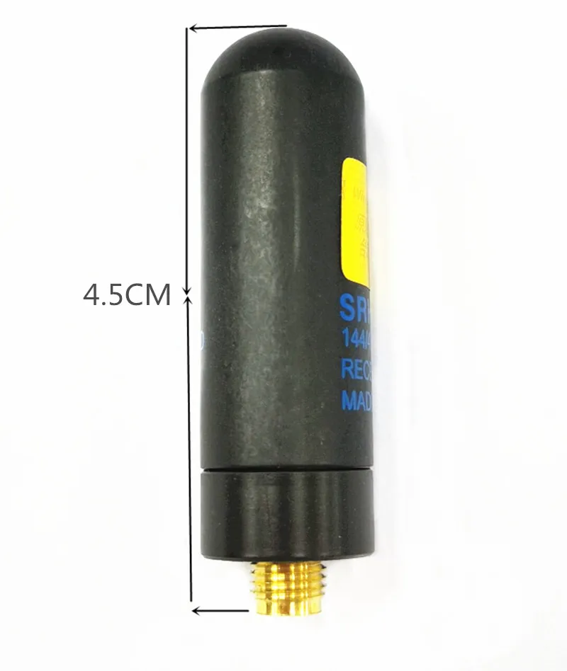 1 Pz Mini Sma-M/Sma-F Antenna Dual Band Uhf + Vhf Srh805S Walkie Talkie Radio Accessori