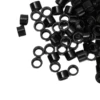 1000PCS Aluminum Micro Links Rings Beads Screw Micro Rings Hair Extension Tool Black Hair Extension Beads Hair Extension Rings 6