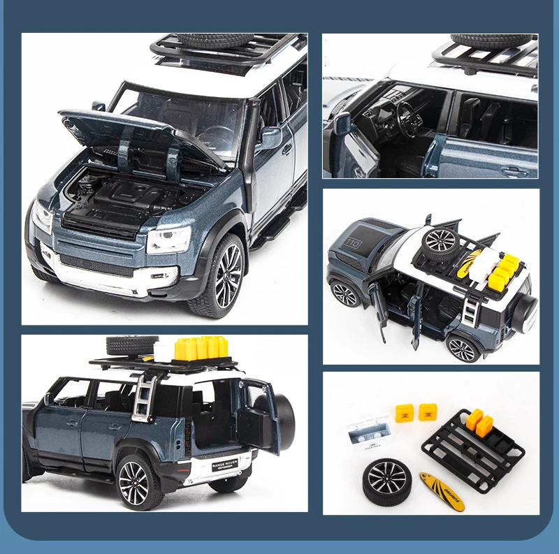 Rover Defender 1:32 Ölçekli Model Araba