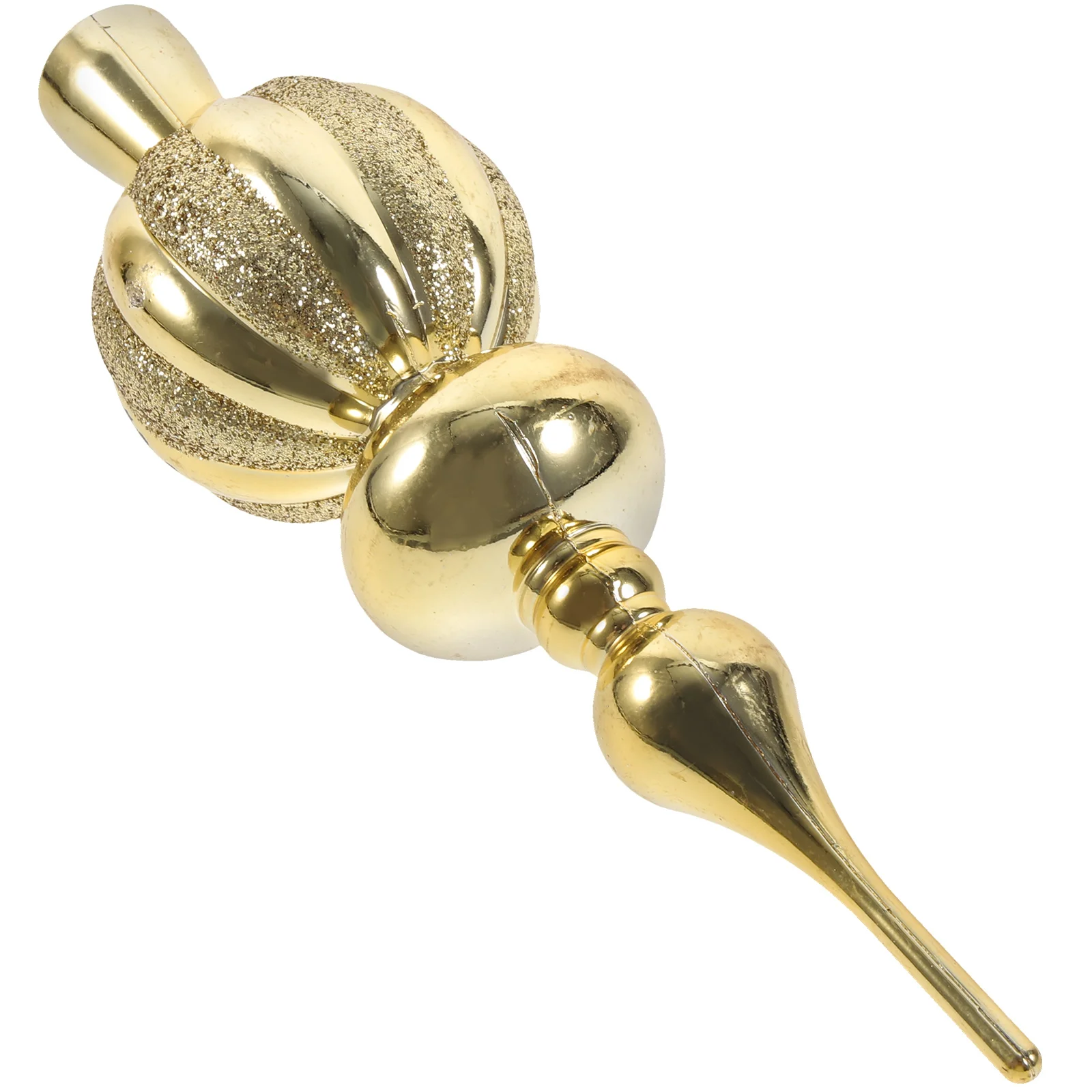 

Spherical Christmas Tree Topper Plastic Christmas Tree Topper Ornament Christmas Decoration Xmas Treetop Decorative Accessories