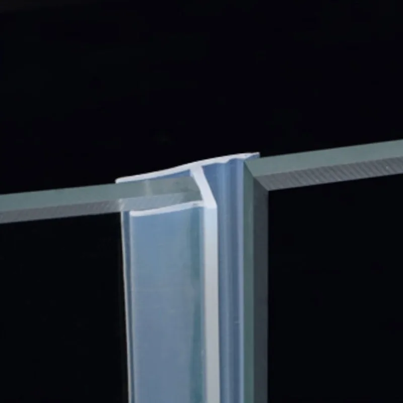 H/F/U Shape Glass Door Sealing Strips Door Seal Strip Sealing Strip Tape Window Seal Strip Sealing Tape Rubber Seal Strip Rubber Door Weatherstripping Door Draft Stopper Shower Door Seal Silicone Seal Strip Door Weatherstripping Rubber Shower Seal Sealing Strip Shower Water Barrier Waterproof Tape Silicone Bath Shower Weather Strips Draft Stopper office balcony Door Window sealing tape