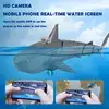 Rc Submarine With 480p Camera Underwater Boat Toy Remote Control Shark Animal Robots On Radio Controlled Boats Toys For Children 1