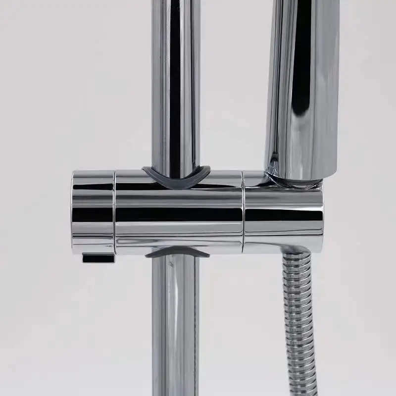 Showerhead holder Shower bracket Shower holder Shower Bracket Shower Rail Holder Adjustable 20~25mm ABS Chrome Head Holder Bathroom Accessories Universal
