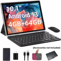 New 10.1 INCH Android 13 Tablet RK3562 Quad-Core 4GB RAM 64GB ROM 1280 x 800 IPS Dual Camera Type-C 6000mAh 1