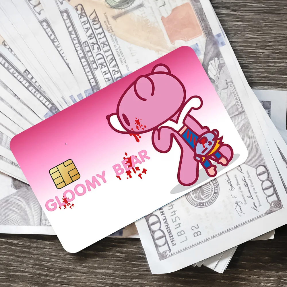 INDIGOS UG Adesivo Auto - Sticker - Auto - JDM - Die Cut - Gloomy Bear Punch Owner Decal Laptop Window Sticker - Pink - 88 mmx88 mm