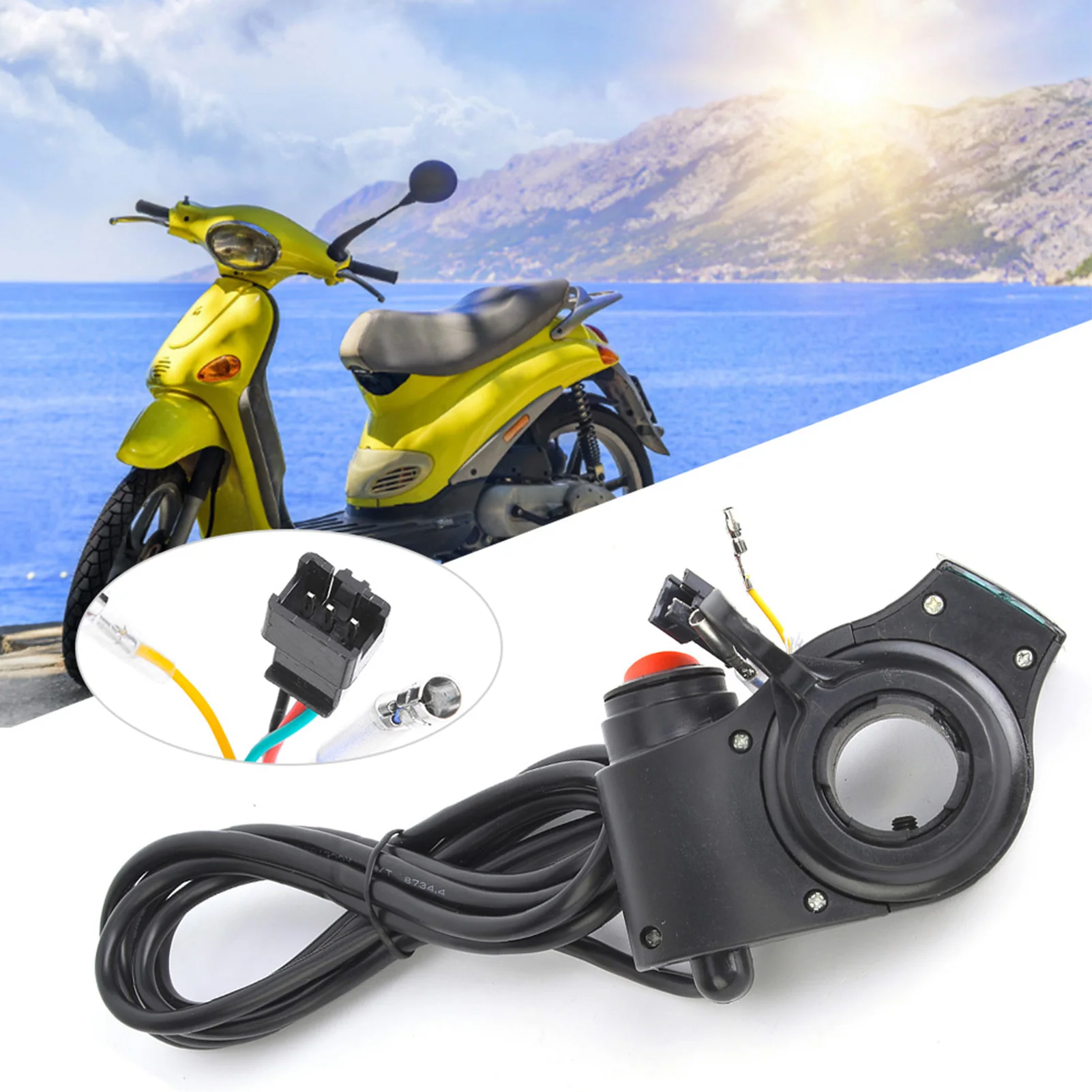 E-Bike Thumb Throttle LCD Display Digital Battery Voltage Power Switch Electric Vehicle Finger DC0.8V-4.2V For S Series E-Bike electric bike throttle,electric bike parts,electric bike display,electric bike switch