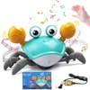 Dancing Crab Run Away Toy for Babies Crawling Interactive Escape Crabs Fujão Toys Baby Birthday Gift VIP Dropshipping with Box 2