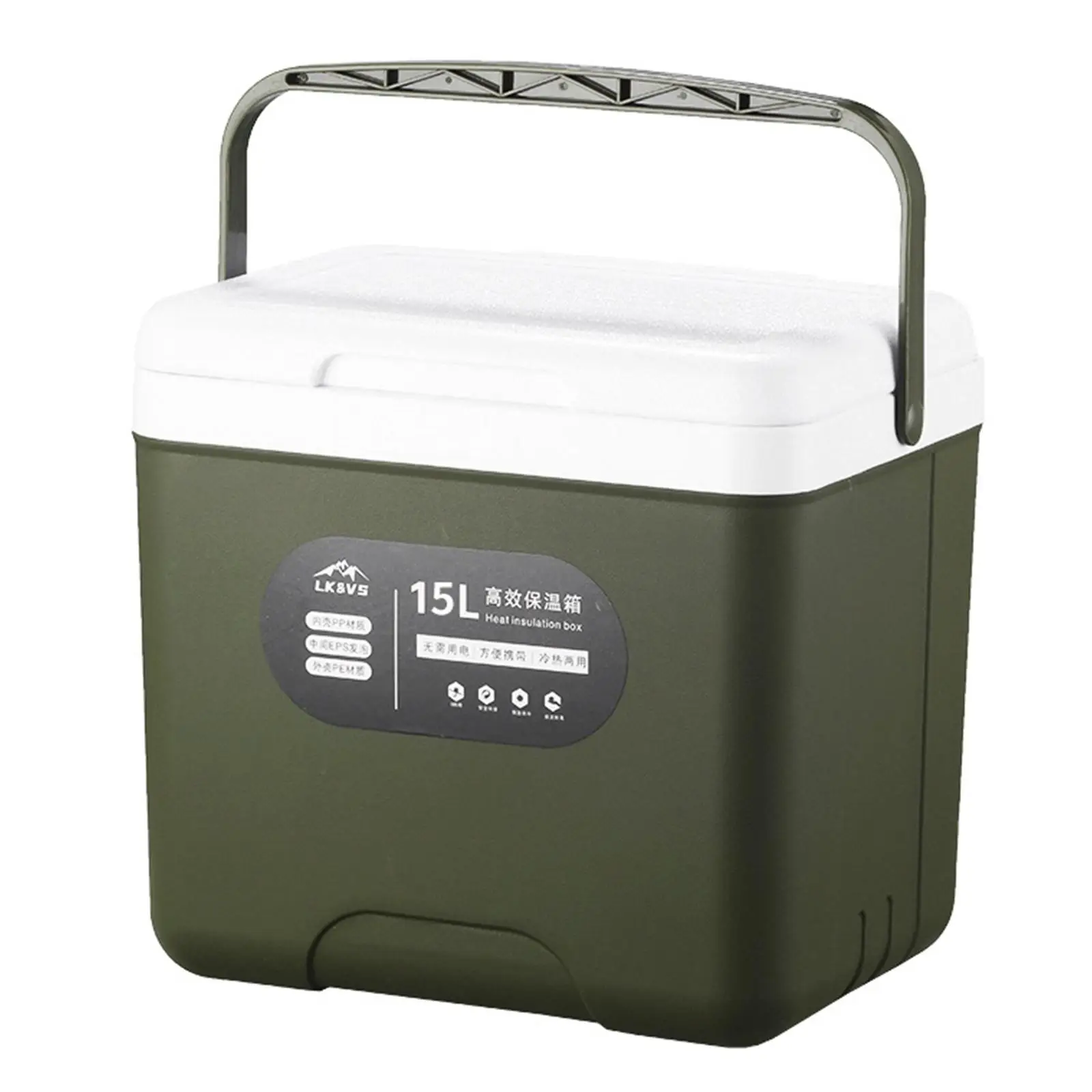 Large Car Refrigerator Car Camping Cooler Box Ice Bucket Mini Fridge Outdoor