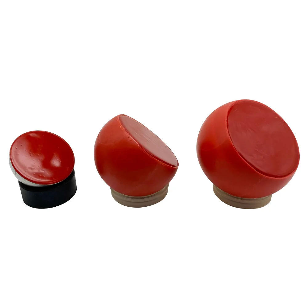 고무 베이스 씰링 왁스 볼, 보석 조각 도구, 2 개 세트, 80mm 