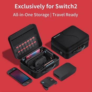 Borsa per Switch 2 Console di gioco Accessori per controller gamepad Custodia rigida Custodia da viaggio Valigia da trasporto Accessori ﻿