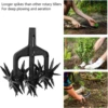 Essential ergonomic, efficient, and effective manual handheld garden soil scarifier and cultivator tool - Perfect for easy culti 6
