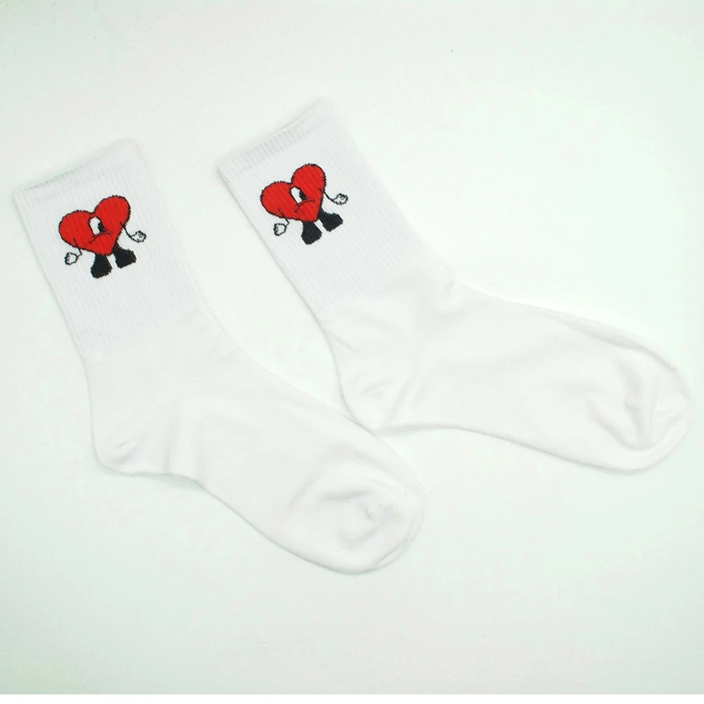 Anime Bad Bunny Cartoon Cosplay Eye Cotton Personality Socks Trend Stockings Adult Knitting Socks Sport