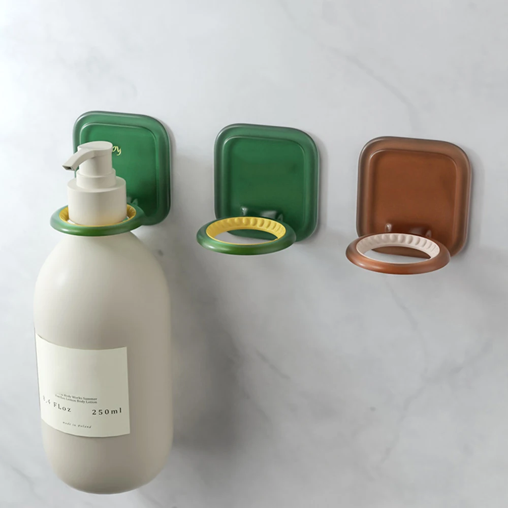 Shower Gel Holder Shelf Punch Free Wall Mount Laundry Detergents