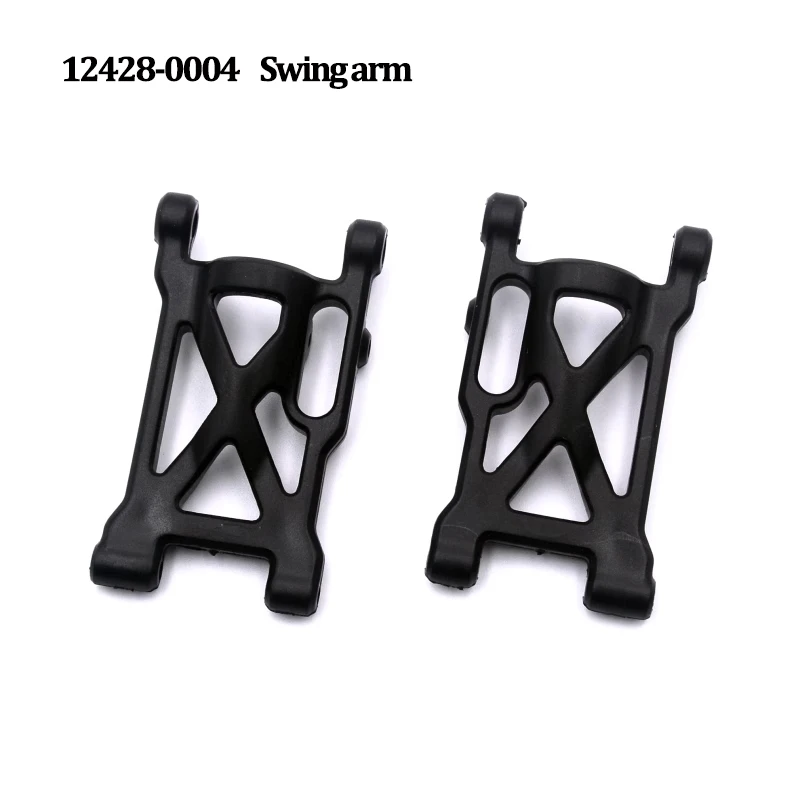 Coque de protection en silicone pour buggy RC 12428, vue arrière avec les fixations apparentes.