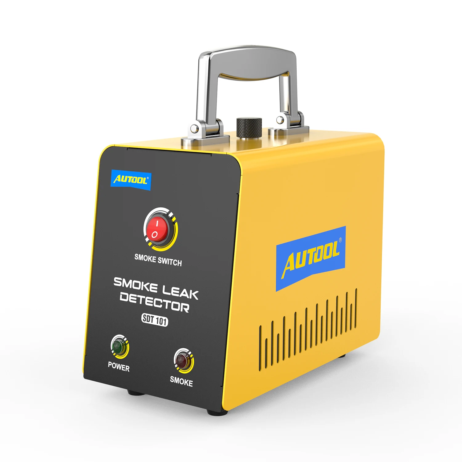 AUTOOL SDT101 เครื่องตรวจจับรอยรั่วควันรถยนต์ 12V เครื่องระบุตำแหน่งรอยรั่วท่อ EVAP เครื่องกำเนิดควัน เครื่องมือตรวจจับรอยรั่วท่อรถยนต์ ปลั๊ก EU 1
