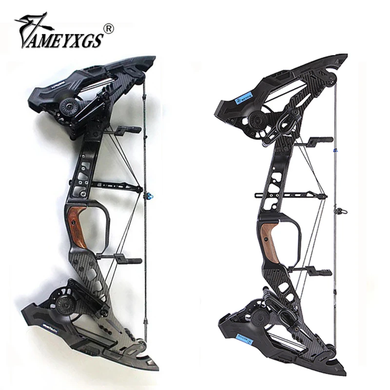 32inch Kresis 21.5lbs80lbs Compound Bow Archery Steel Ball Dual Purpose 330/460fps 7075 Labor