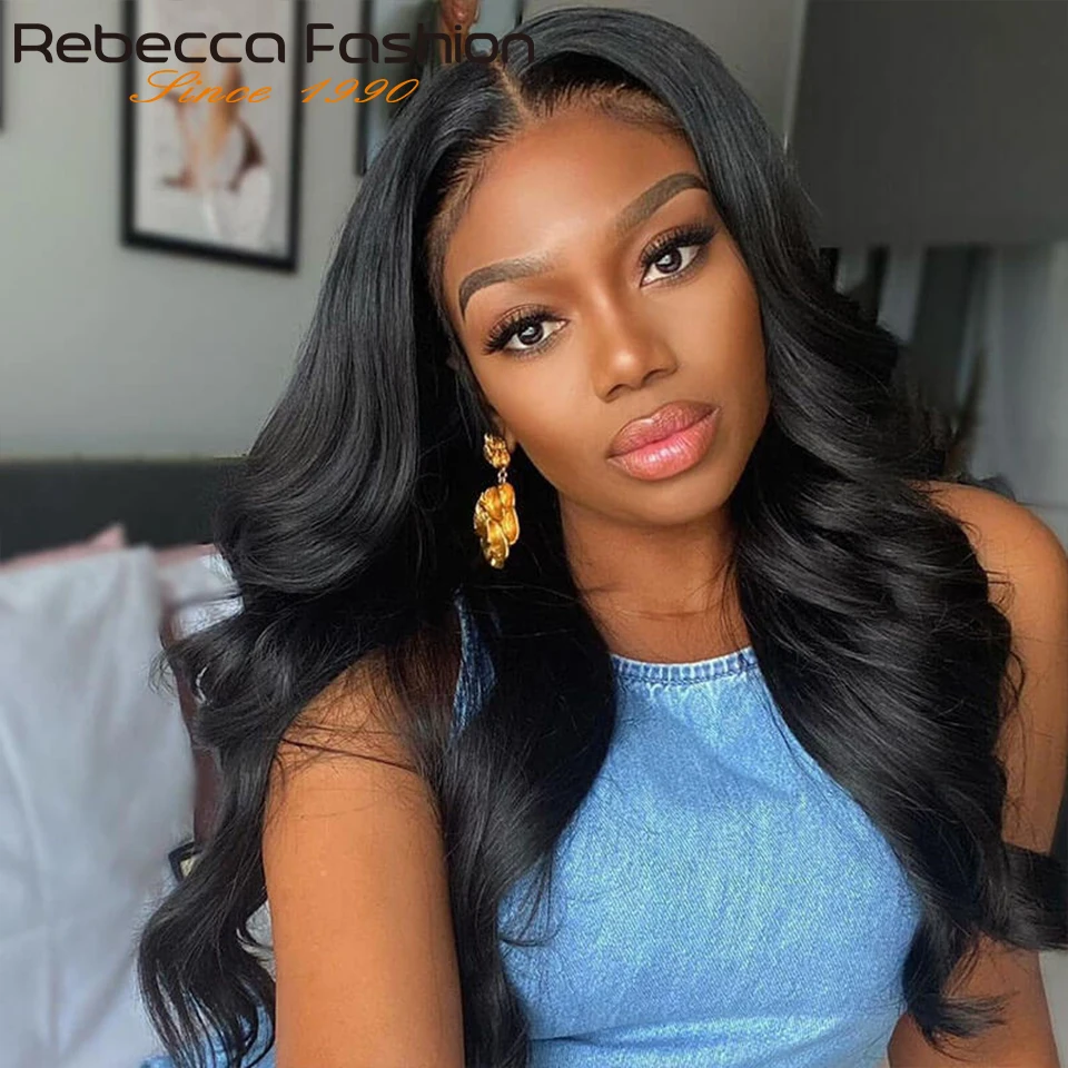 Human Hair Body Wave Lace Front Wigs T Part Lace Wigs for Brazilian