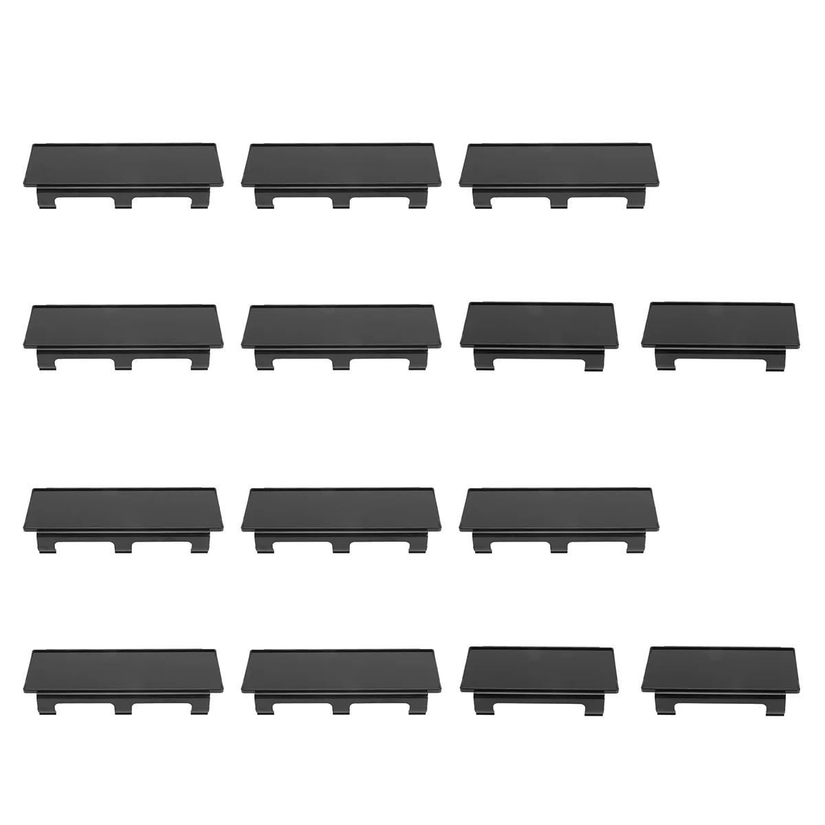 

2set 52 INCH Protective Cover Snap on Black for Straight Curved LED Light Bar Truck