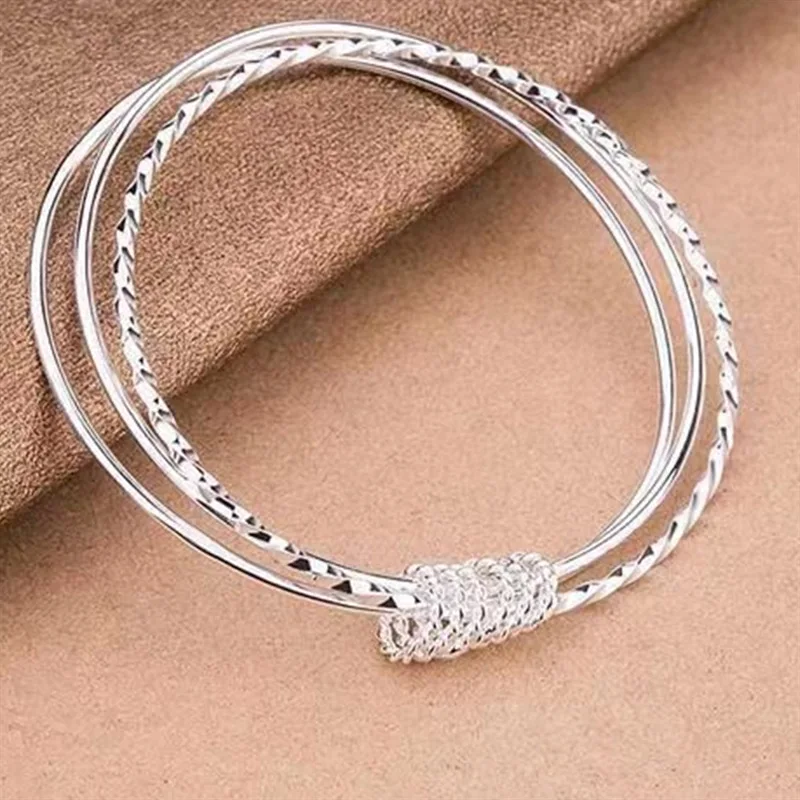 

2023 New hot titanium rose gold 316L stainless steel men and women love bracelet 02