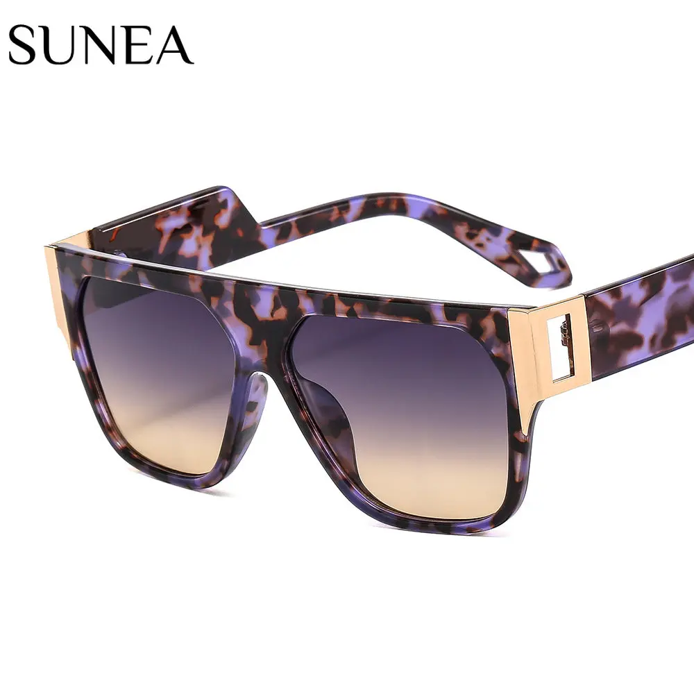 

Fashion Square Sunglasses Women Sunglass Oversized Polygonal Hollow Out Frame Eyewear Female UV400 Gradient Gray Pink Shades