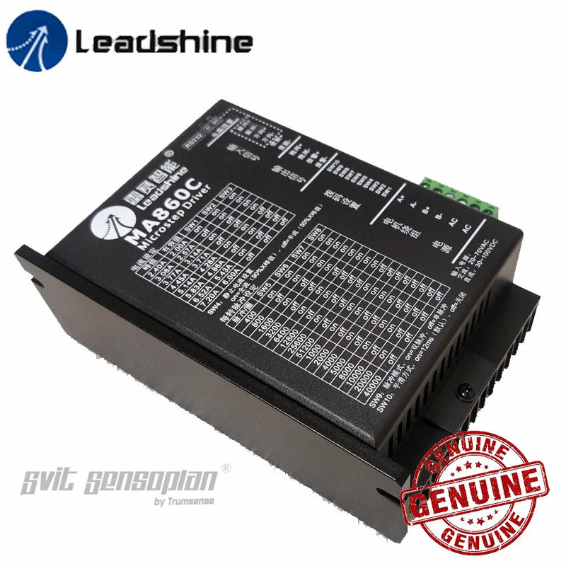 Leadshine MA860C DSP Stepper Motor Driver Offers Quick Setup To