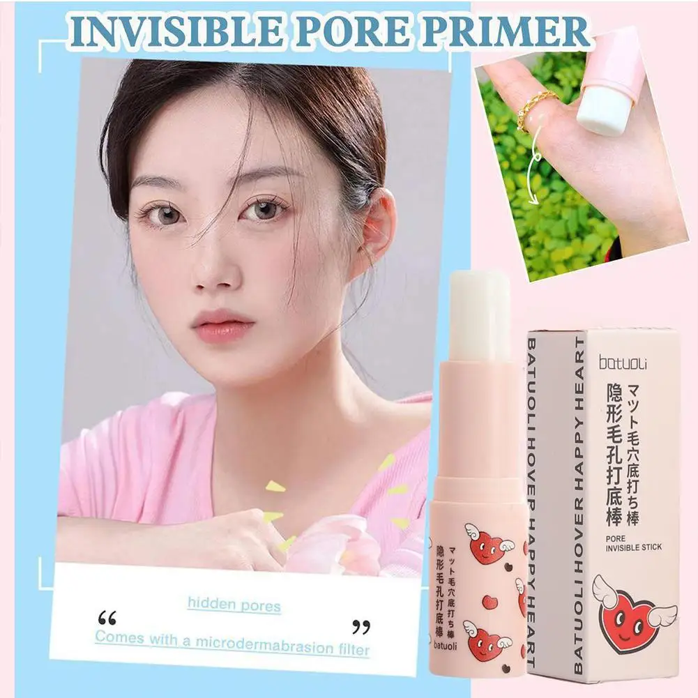 

Face Primer Makeup Base Nvisible Pore Primer Stick Foundation Primer Waterproof Oil-Control Brighten Moisture Primer For Fa T6H5