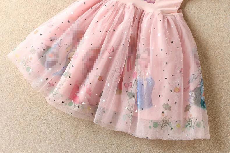 Girls Dress Summer Princess Elza Dresses Elegant Kids Costume for Girls Vestidos Party Toddler Children Teenagers Birthday Robe cute dresses