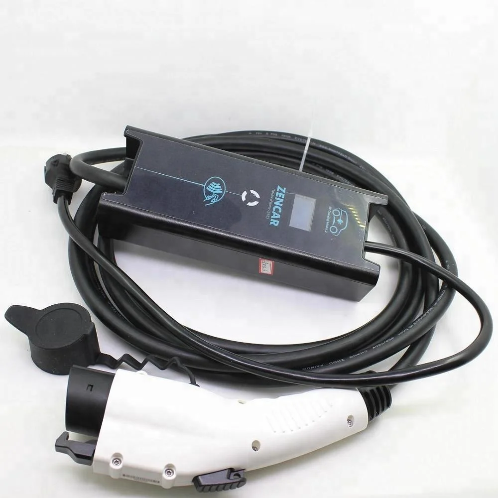 

Portable Mode 2 16A evse sae j1772 electric vehicle charging with 14-50 plug