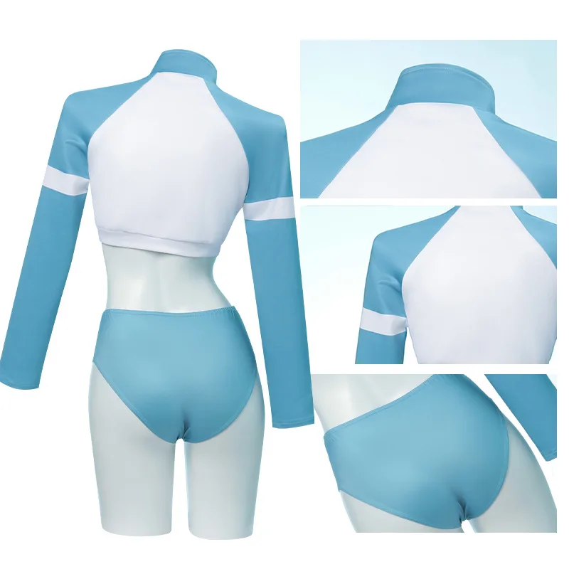 Blue Archive Saki Sorai Summer Festival Swimsuit Cosplay Costume