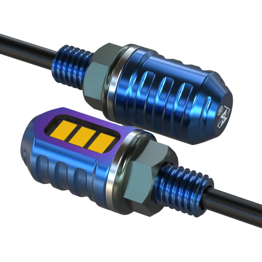 

Universal Motorcycle LED Daytime Running Light Warning Light Yellow Durable and Convenient Easy Installation and Removal