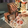 7 Compartments Storage Box Clear Plastic Makeup Cosmetic Stand Holder Makeup Lipstick Eyeshadow Palette Storage Organizer New 2