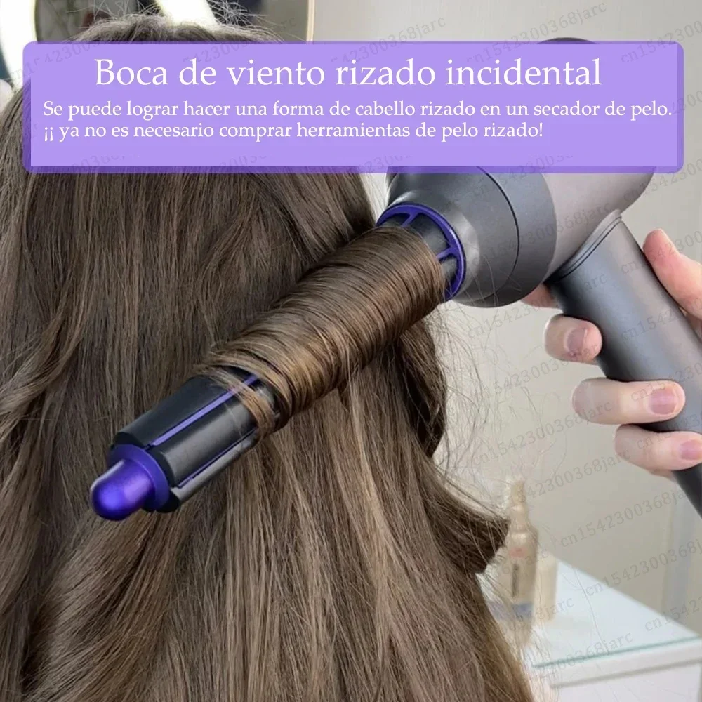 Professional Leafless Constant Temperature Negative Ion Attachment 5 Powerful Home Travel Portable Electric Hair Dryer