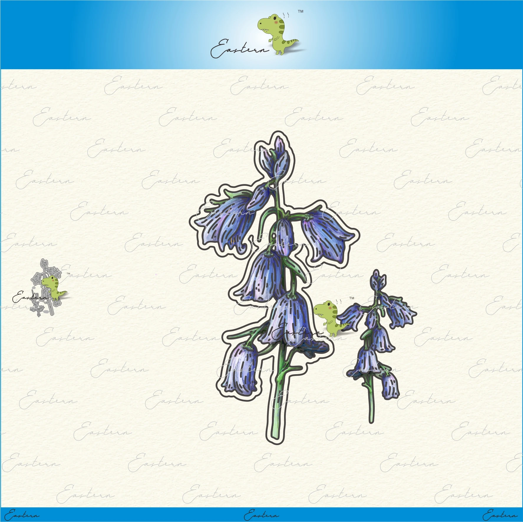 

Feeling Blue Die Set metal cutting dies 2023 new diy molds Scrapbooking Paper Making die cuts crafts Printed Sheet