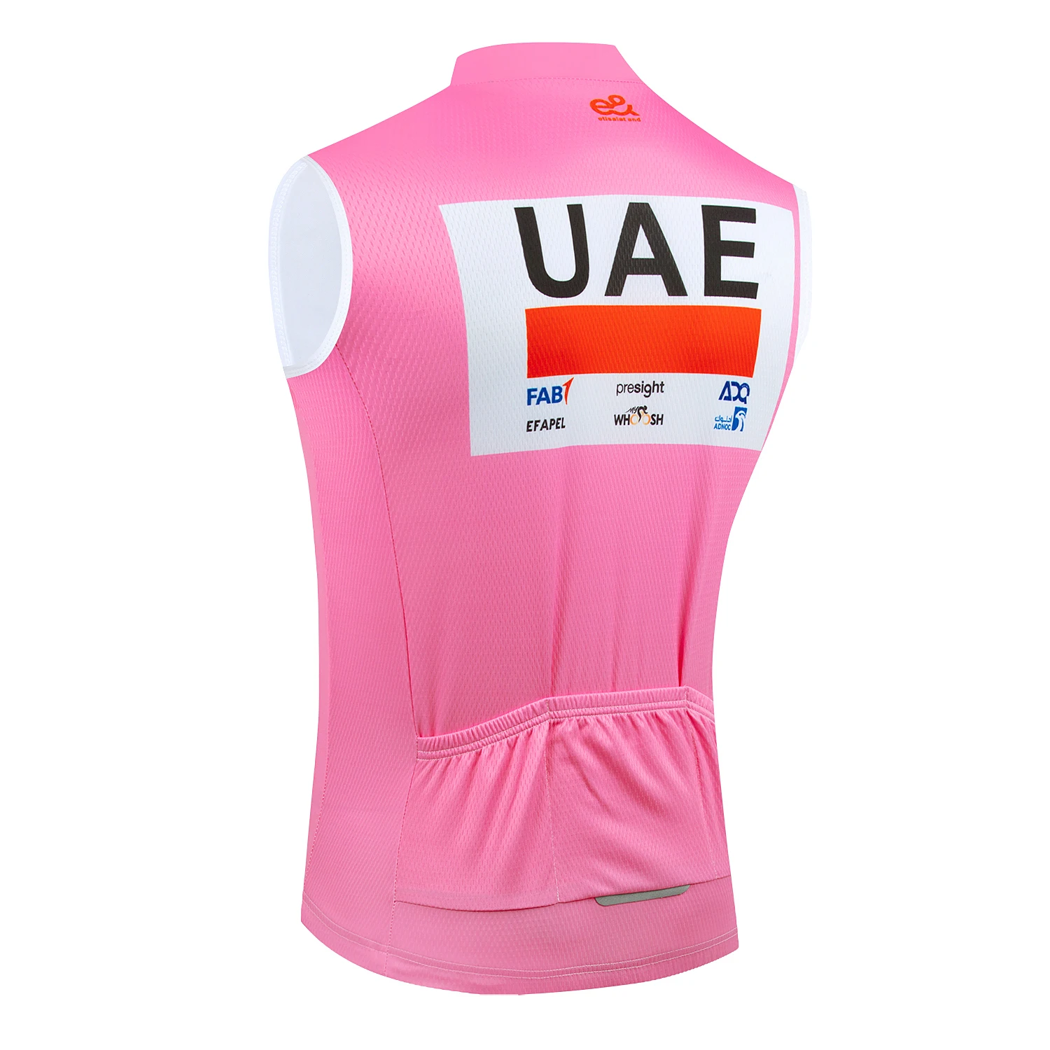 New Pink Cycling Jersey Vest 2025 UAE Men Women Team Pro Bike Windbreaker Maillot Ropa Ciclismo Riding Bicycl Tshirt Clothing 2