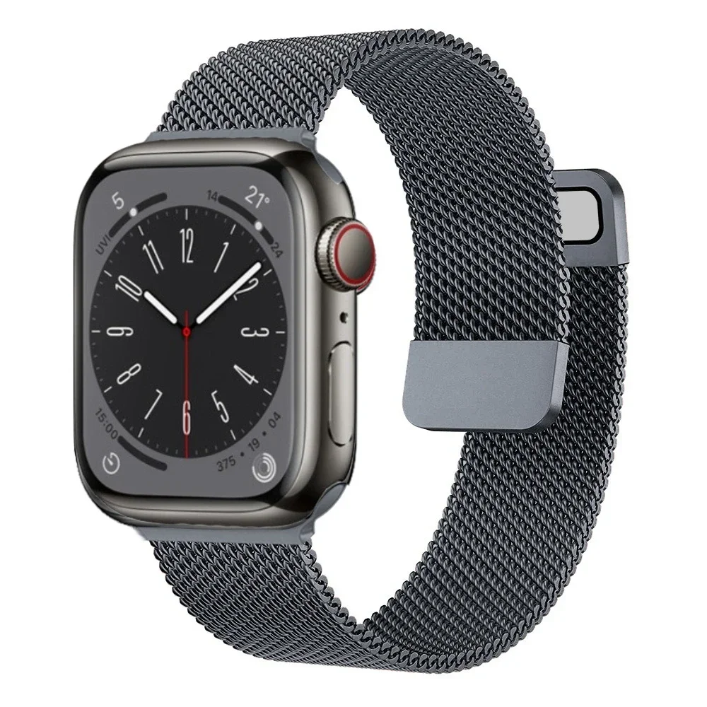 Milanese Loop Metal Double Magnetic Wristband