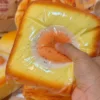 Big Fried Egg Toast Squishy Slow Rising Big Thick Egg Bread Squishy Slow Rebound Squeeze Toy Anti Stress Release Hand Relax Toy 4